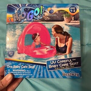 Pink Baby Care Seat pool float